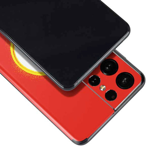 DC Comics The Flash Emblem Drip Galaxy S21 Ultra 5G Skin